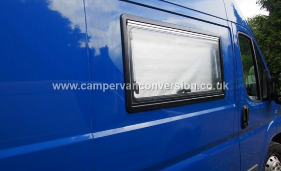 rubber mounted van windows